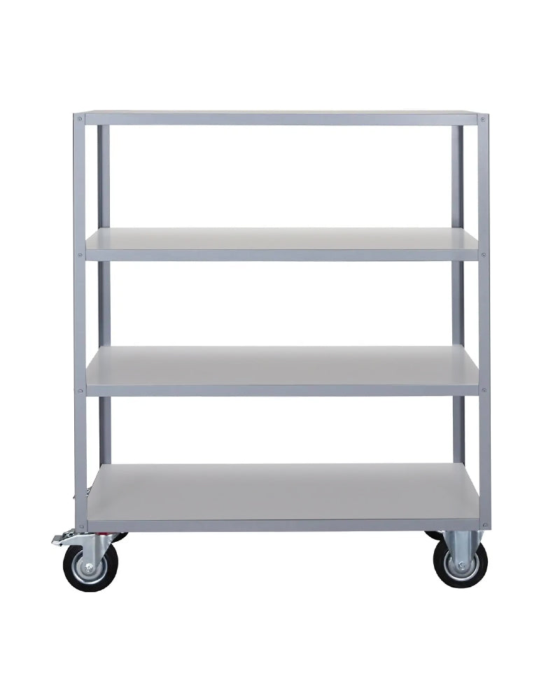 Rack Grey - Shelving unit with wheels - Tall